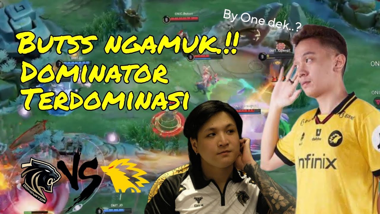 ONIC BUTSS NGAMUK.!! MENDOMINASI DOMINATOR 1-15 || HOK INVITATIONAL ID QUALIFIER ONIC VS DOMINATOR