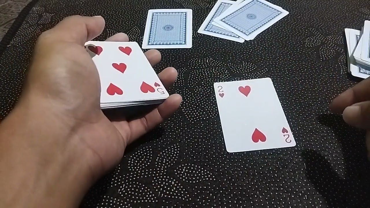 Trik menemukan kartu sesuai urutan..