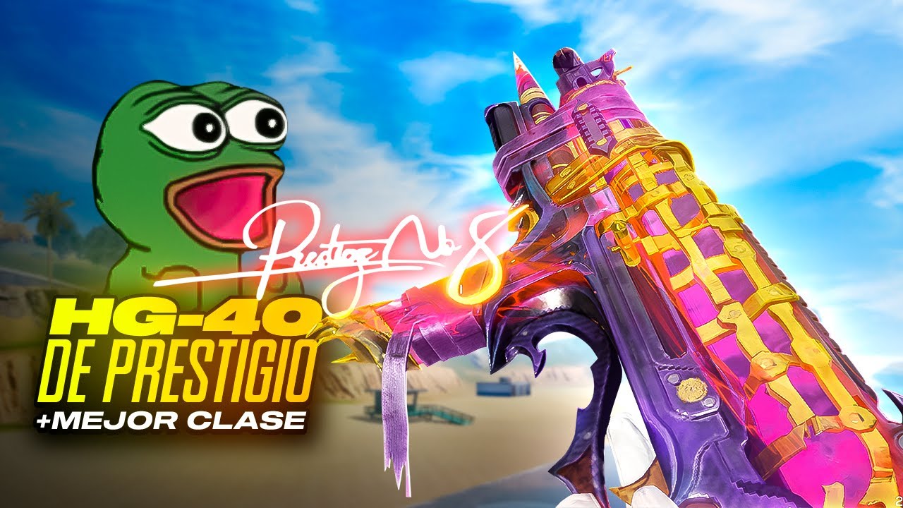 Probando la HG 40 LEGENDARIA de PRESTIGIO | COD mobile