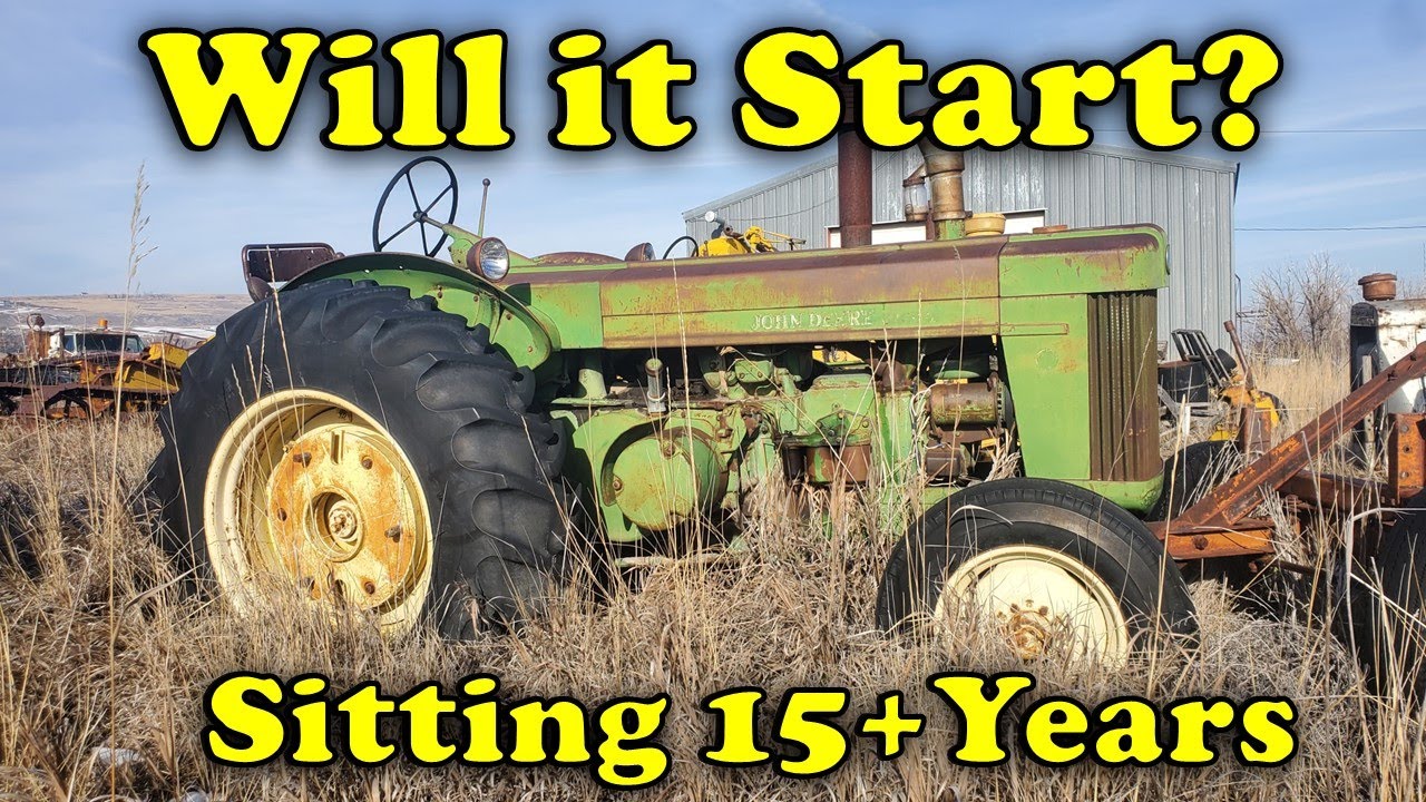 Заброшенный John Deere R — заведется ли?