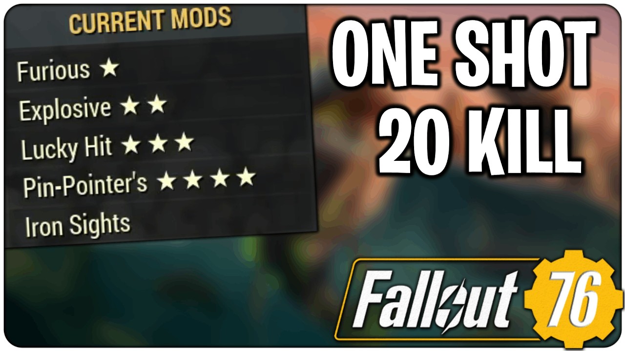 НОВАЯ ОТСКОКИВАЮЩАЯ СТРЕЛА В FALLOUT 76 СВОДИТ С УМА!