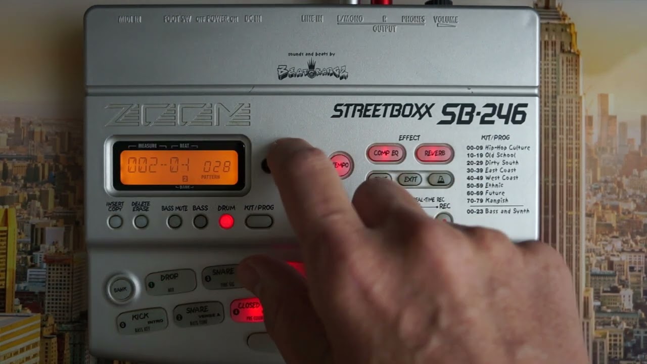 Zoom Streetboxx SB-246 Patterns