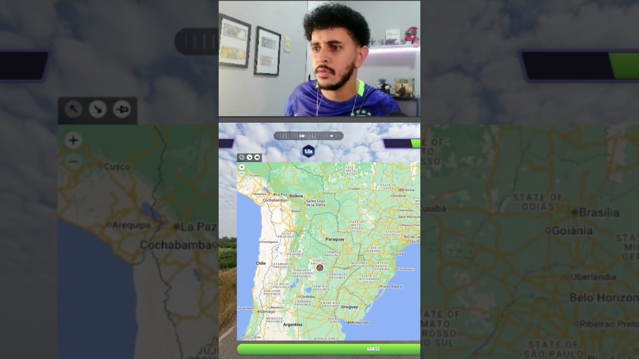 Cravei apenas com uma imagem 🌎 