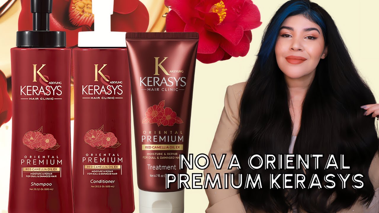 🇰🇷 Nova KERASYS ORIENTAL PREMIUM: Nutrição e reconstruçao aveludada para os cabelos