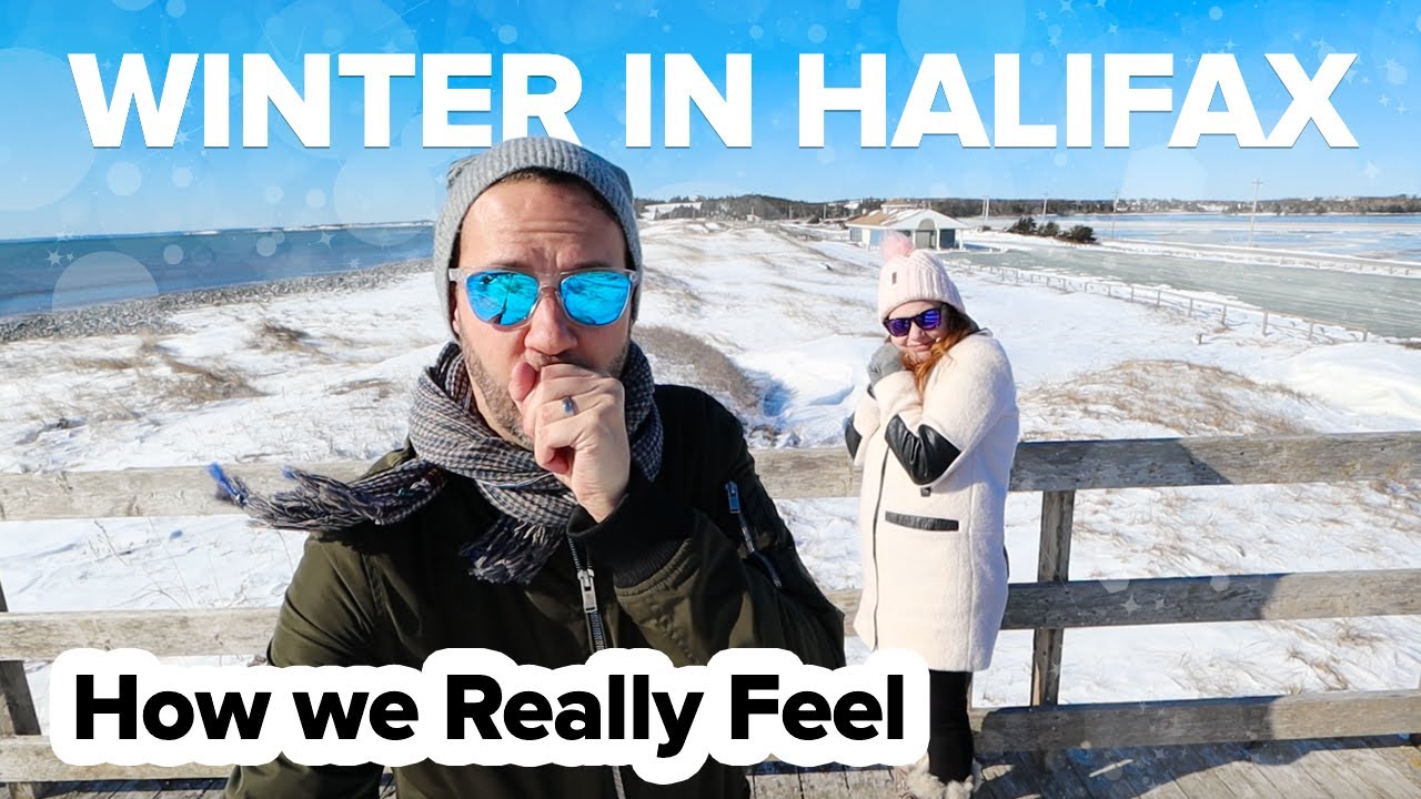LIFE IN EASTERN CANADA during Winter. What's it like? + Best Burger in Halifax Nova Scotia 🇨🇦