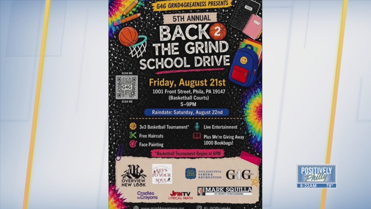 Back-to-School Made Better with Grind for Greatness | Positively Philly