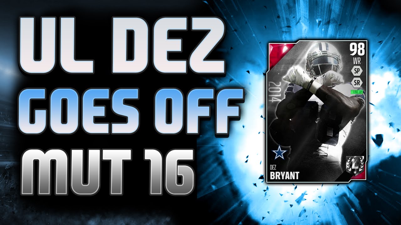 UL DEZ GOES OFF IN DEBUT! | MUT 16 Gameplay