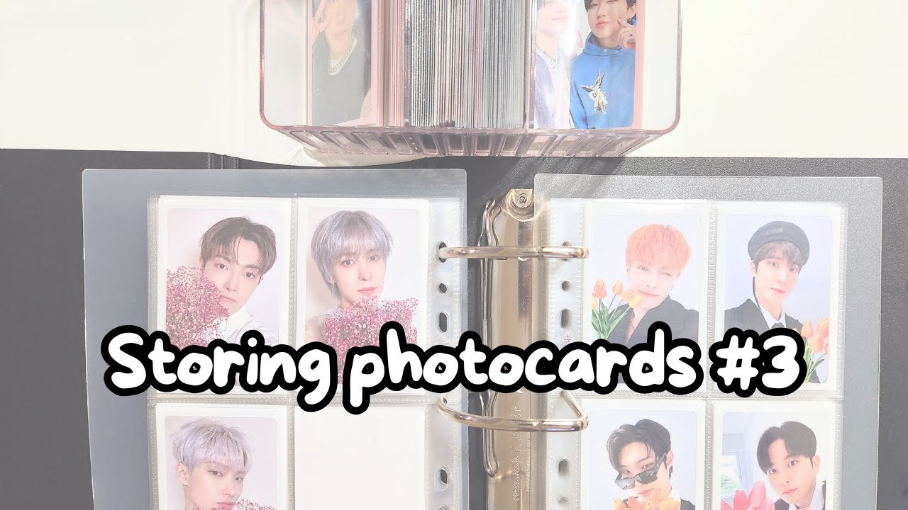 Storing photocards #3 ✿ ateez, xlov, skz, 1verse
