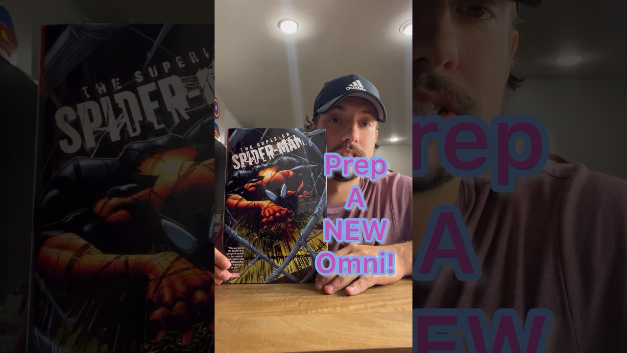Let&rsquo;s Prep A New Omnibus! #marvelcomics #comic #collection #dccomics #collecting #omnibus #haul