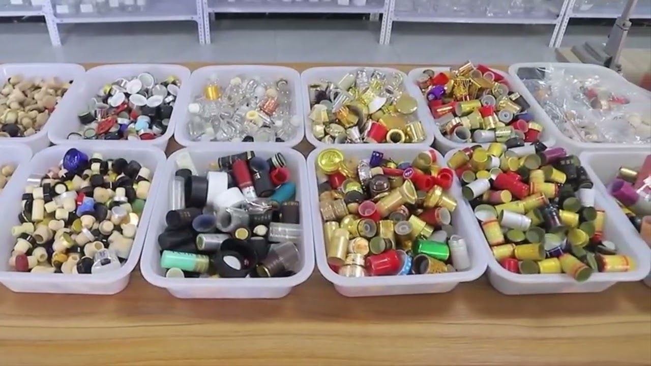 Glass bottle factory (China)
