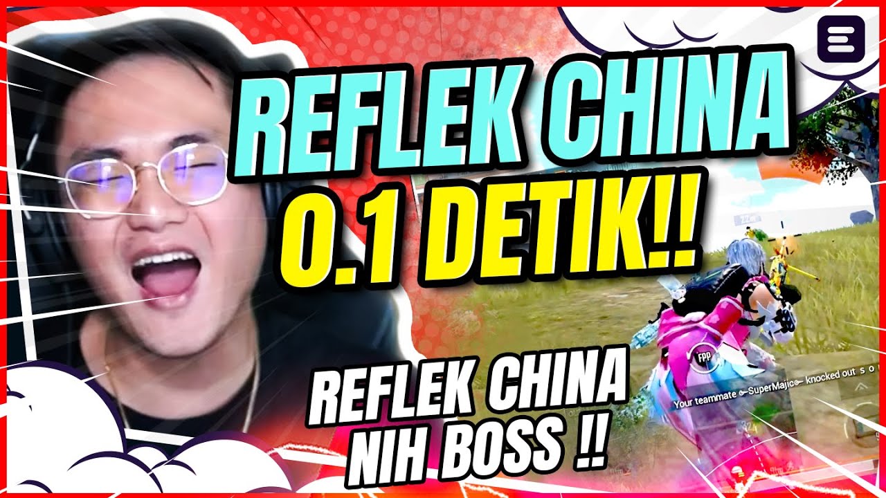 Reflek Cina 0.1 Detik Bos! - PUBG MOBILE INDONESIA