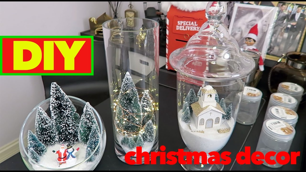 Christmas Decoration Ideas | Christmas Decorations DIY | Apothecary Jars | Michaels Craft Store