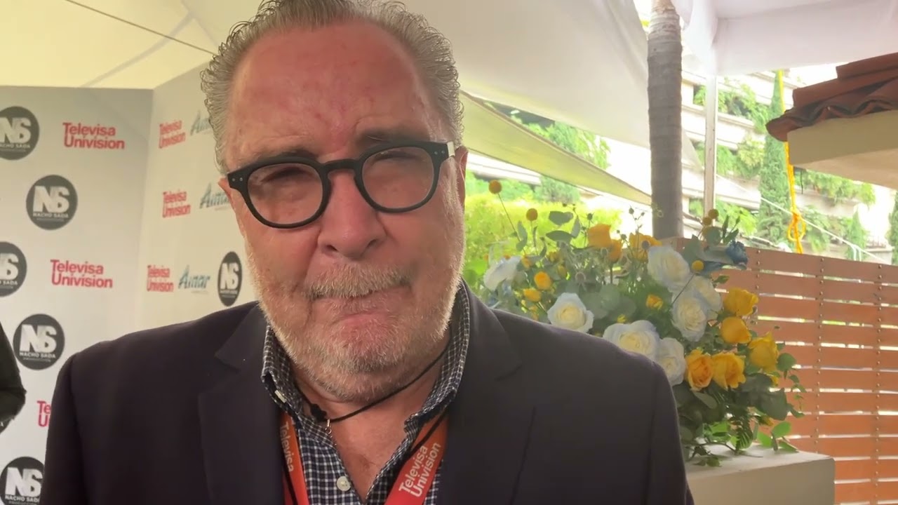 El productor Ignacio Sada presenta su próximo proyecto (Amar) de Televisa.