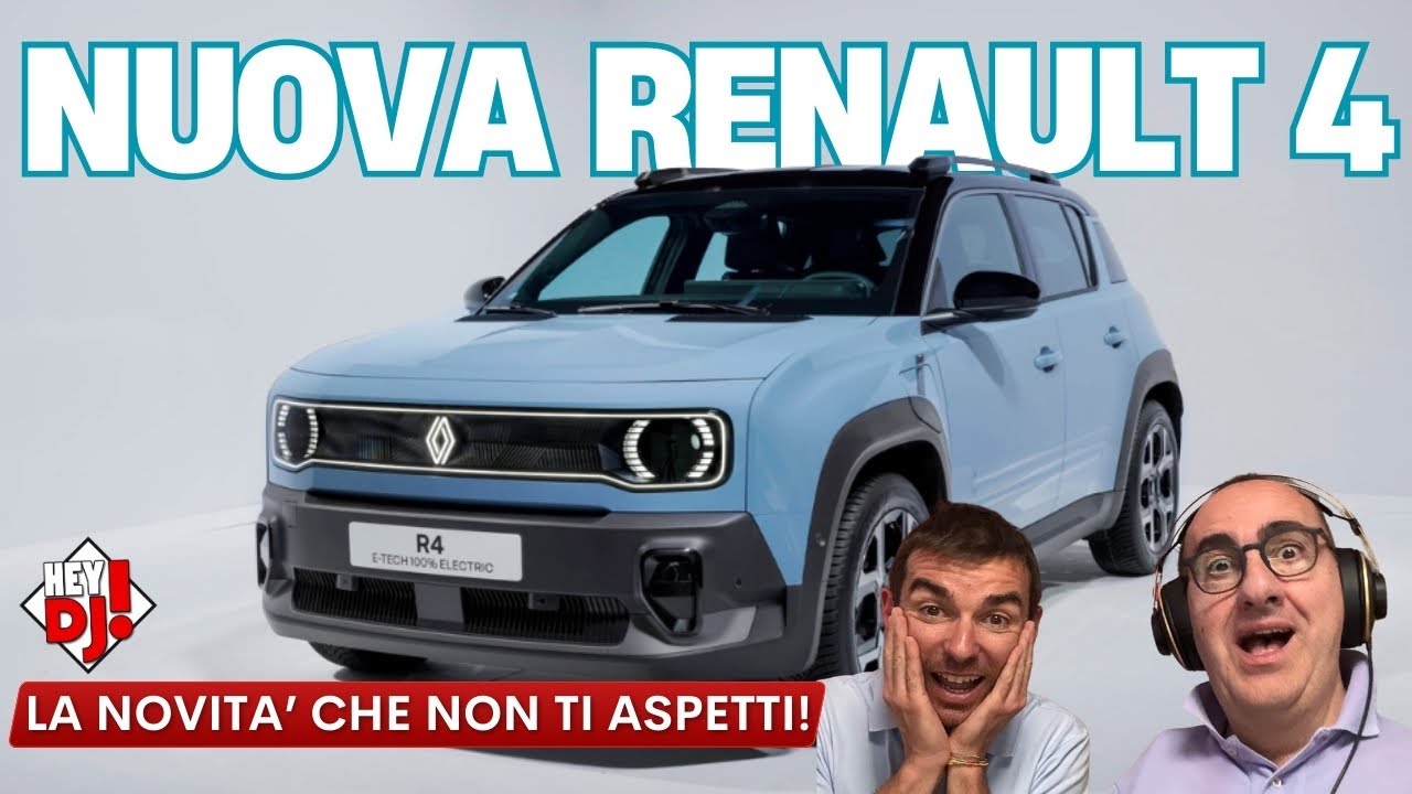 Nuova Renault 4: Dal Cambio a Ombrello all'Elettrico! Anteprima Esclusiva 