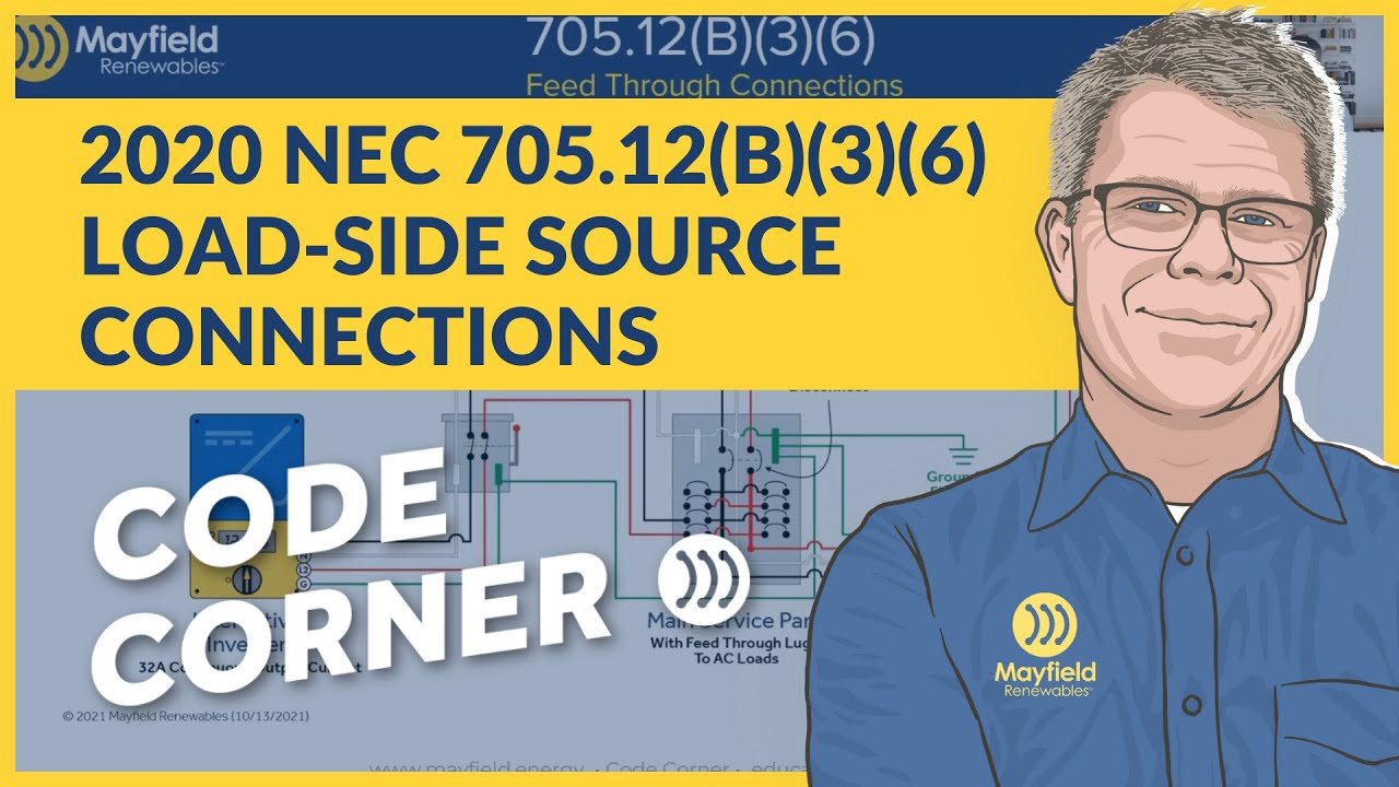 2020 NEC 705.12(B)(3)(6) Load-Side Source Connections