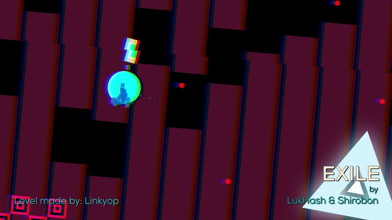 Exile | LukHash & Shirobon (Just Shapes & Beats level made by me)