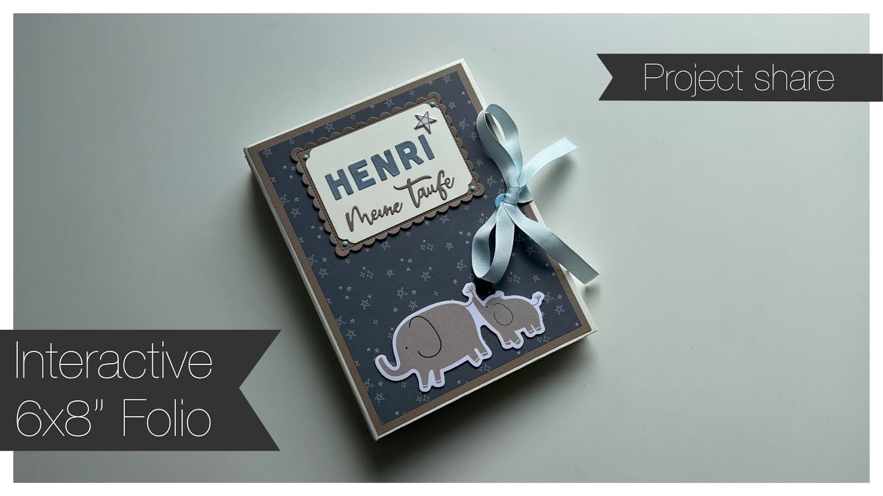 Interactive Folio Style 1 in 6x8