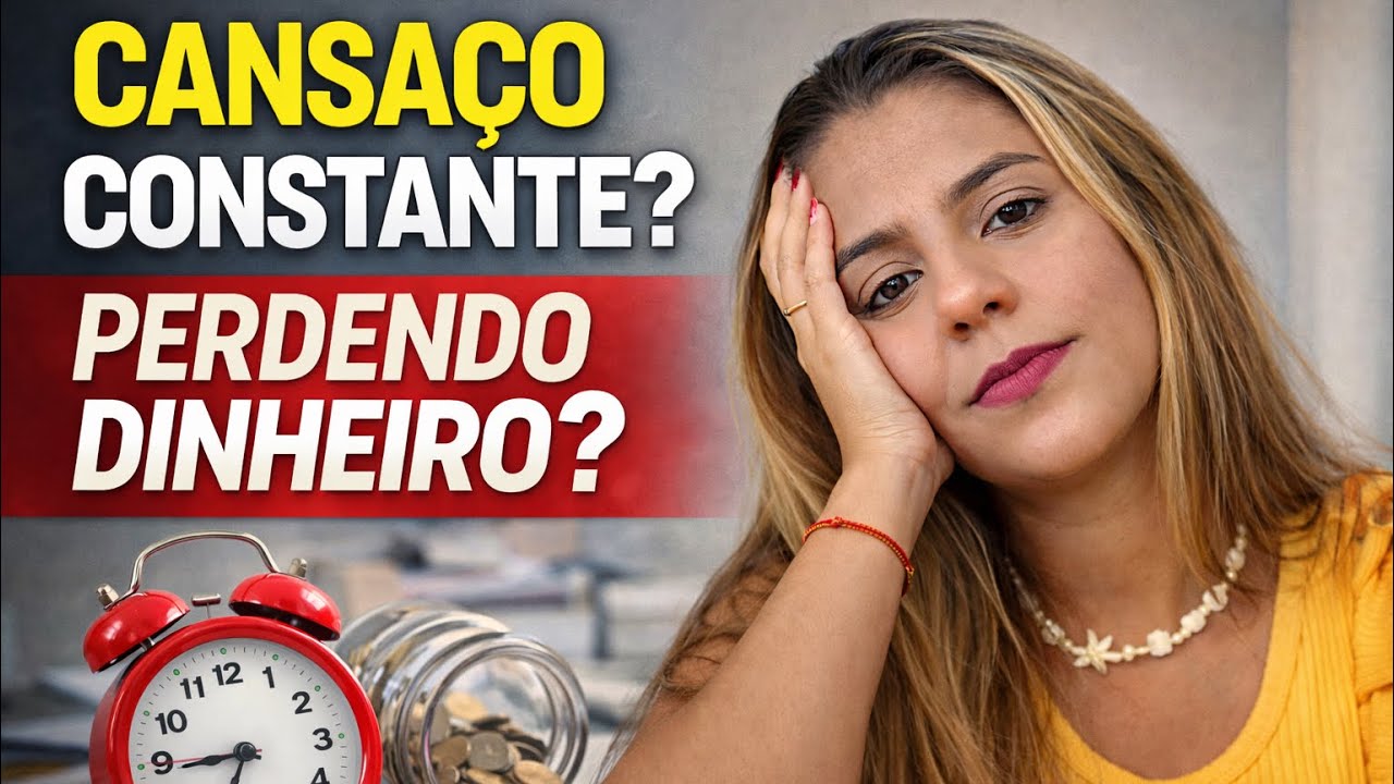 Sentir cansaço constante pode estar te fazendo perder tempo e dinheiro