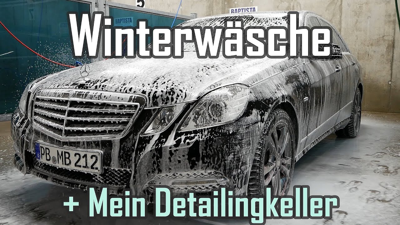 Auto Waschen im Winter (Indoor Waschbox) + Ich zeige meinen Detailingkeller