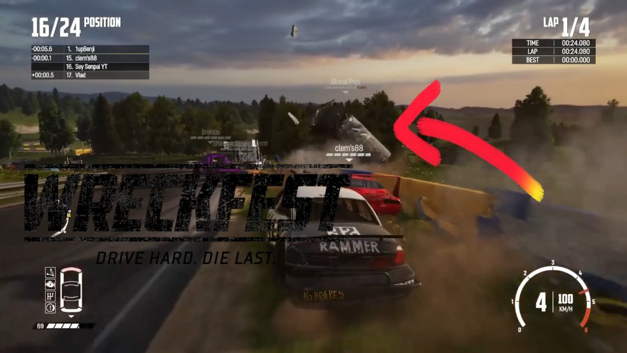 I PLAYED THE HARDEST SERVER IN WRECKFEST (POOP SOCK'S SERVER)
