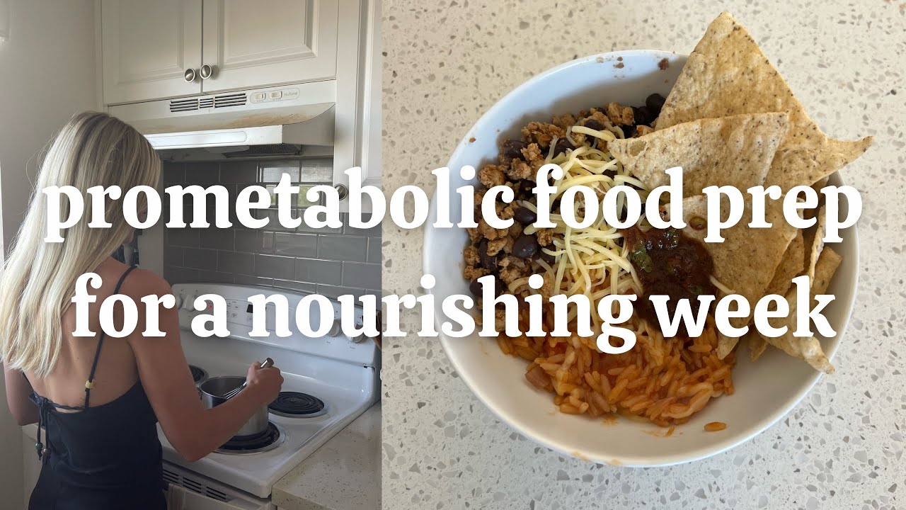 Prometabolic food prep for a nourishing week!! Come prep with me!!