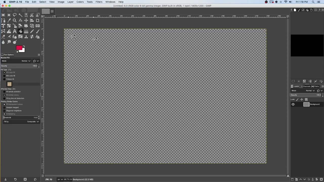 Creating a flyer in Gimp pt 1