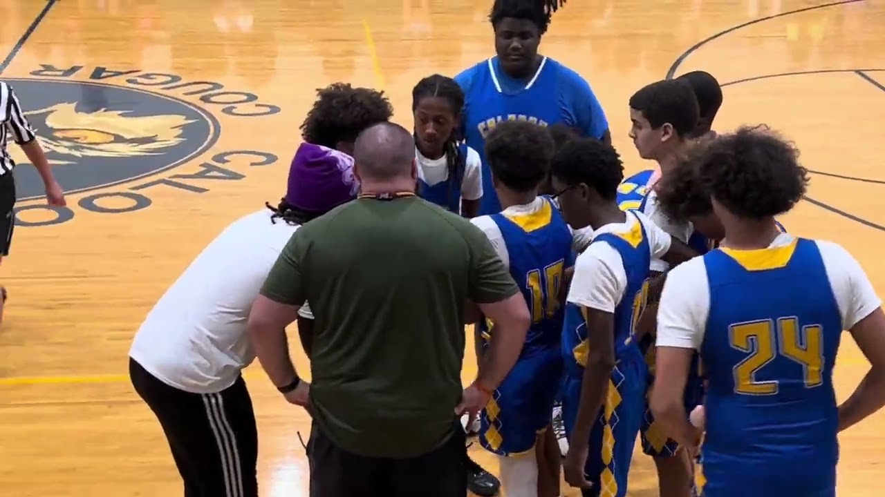 Caloosa middle vs Dunbar middle crazy middle school game