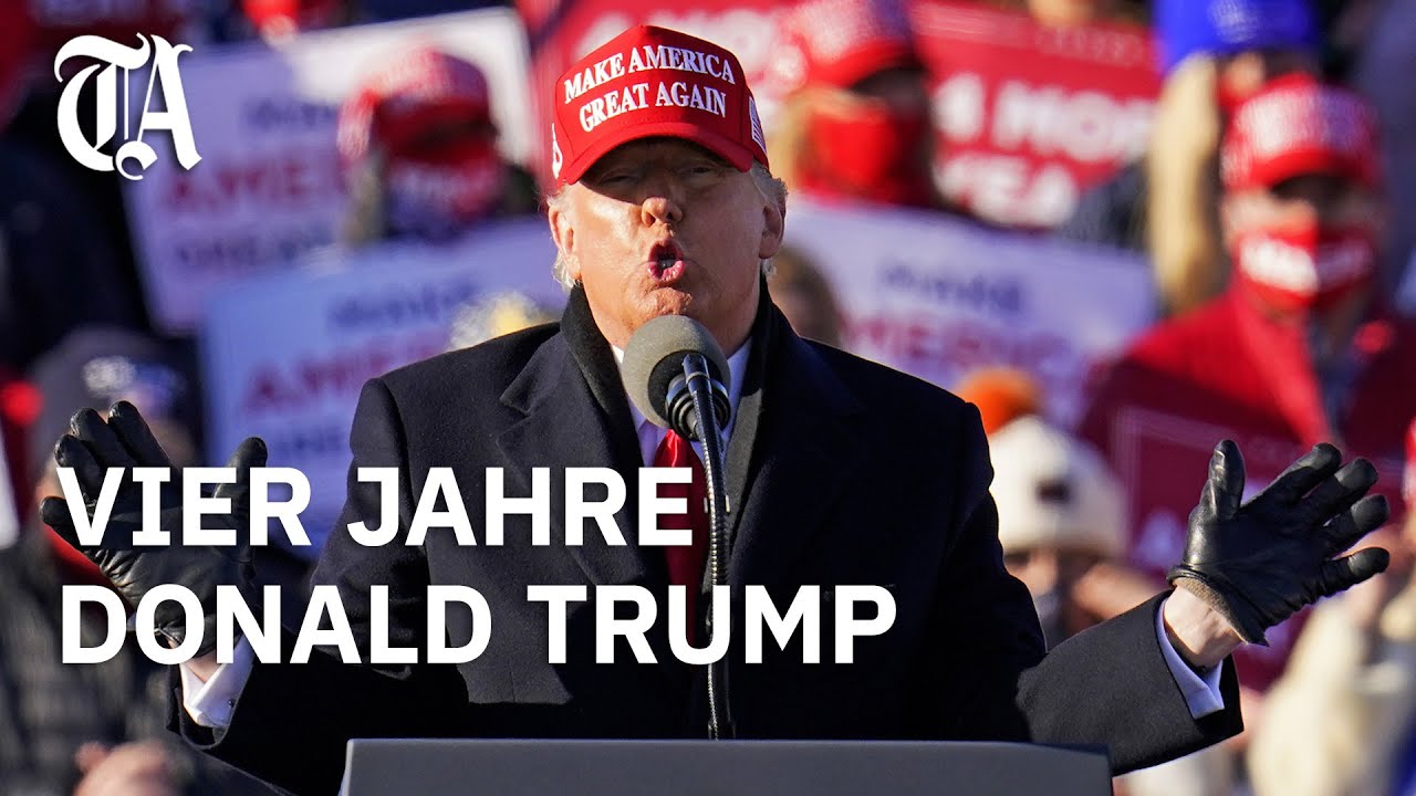 R&uuml;ckblick auf Donald Trumps Amtszeit in 4 Minuten | Tagi