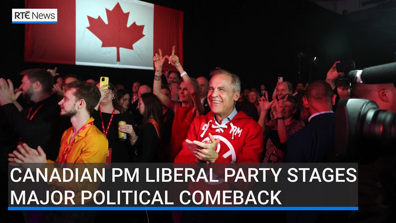 Major political comeback for Liberal party of Canadian Prime Minister