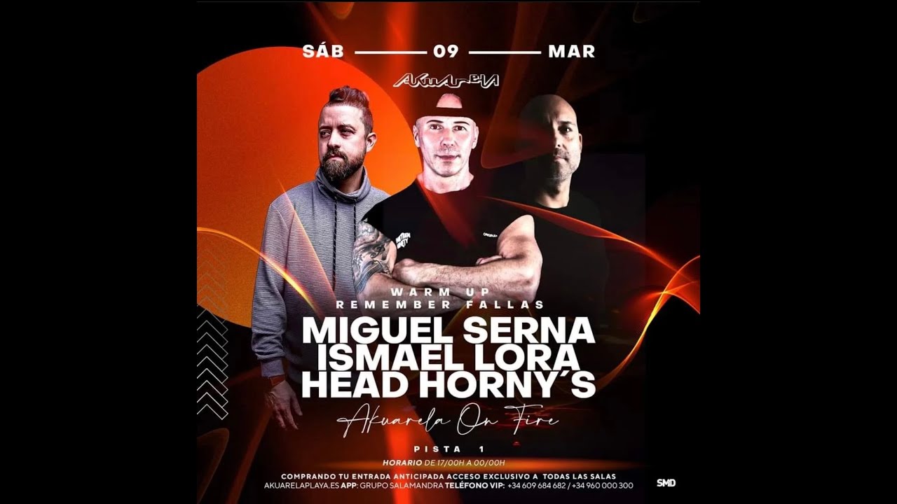 HEAD HORNY'S AKUARELA VALENCIA 09 03 2024