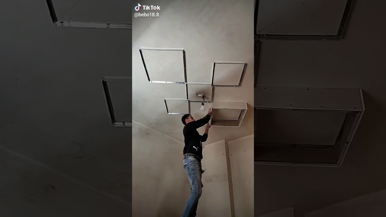 Regips  alçi pan tavan yapimi fikir 3