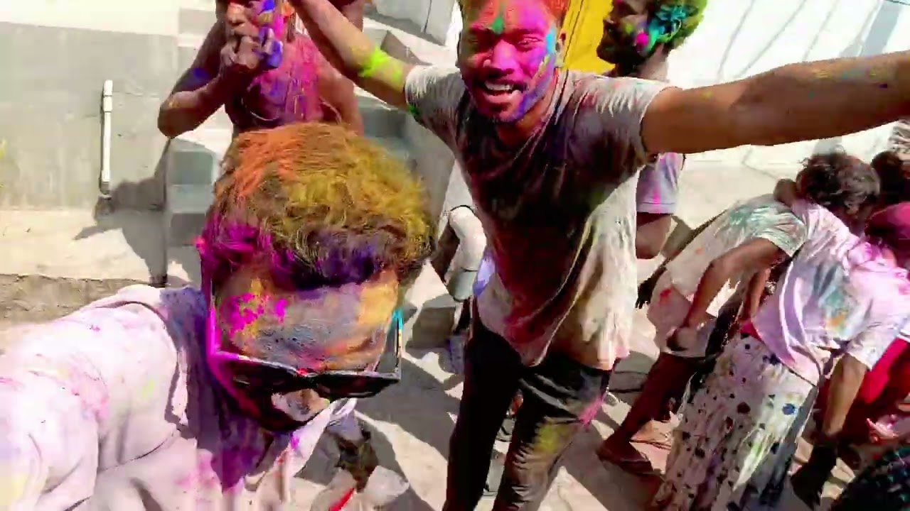 Holli special full chill😎...😉 #enjoy #masti #dance 