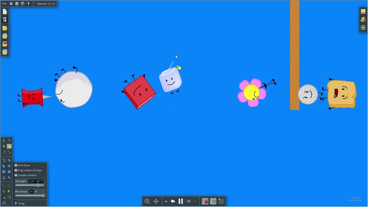 BFDI Balance beam 3