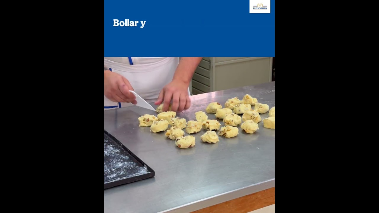 Fleischmann Receta Mini bollos de pan dulce