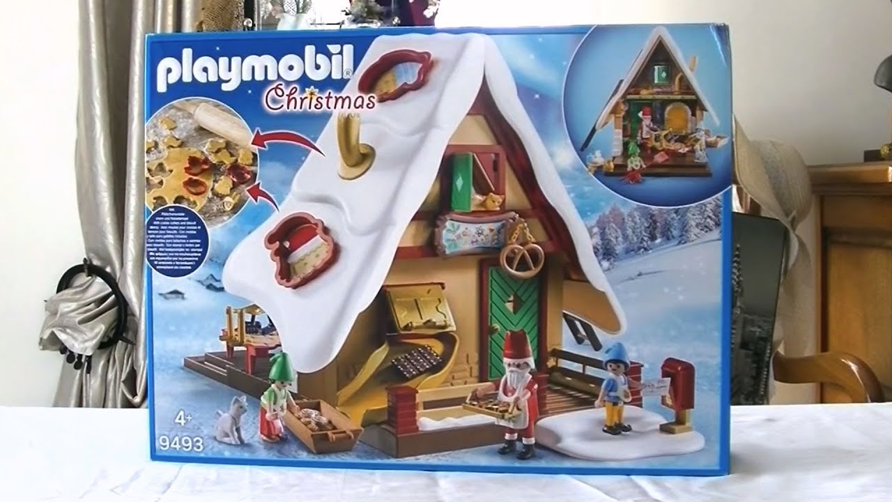 Unboxing Playmobil : L'atelier du Père Noël (2018) - 9493