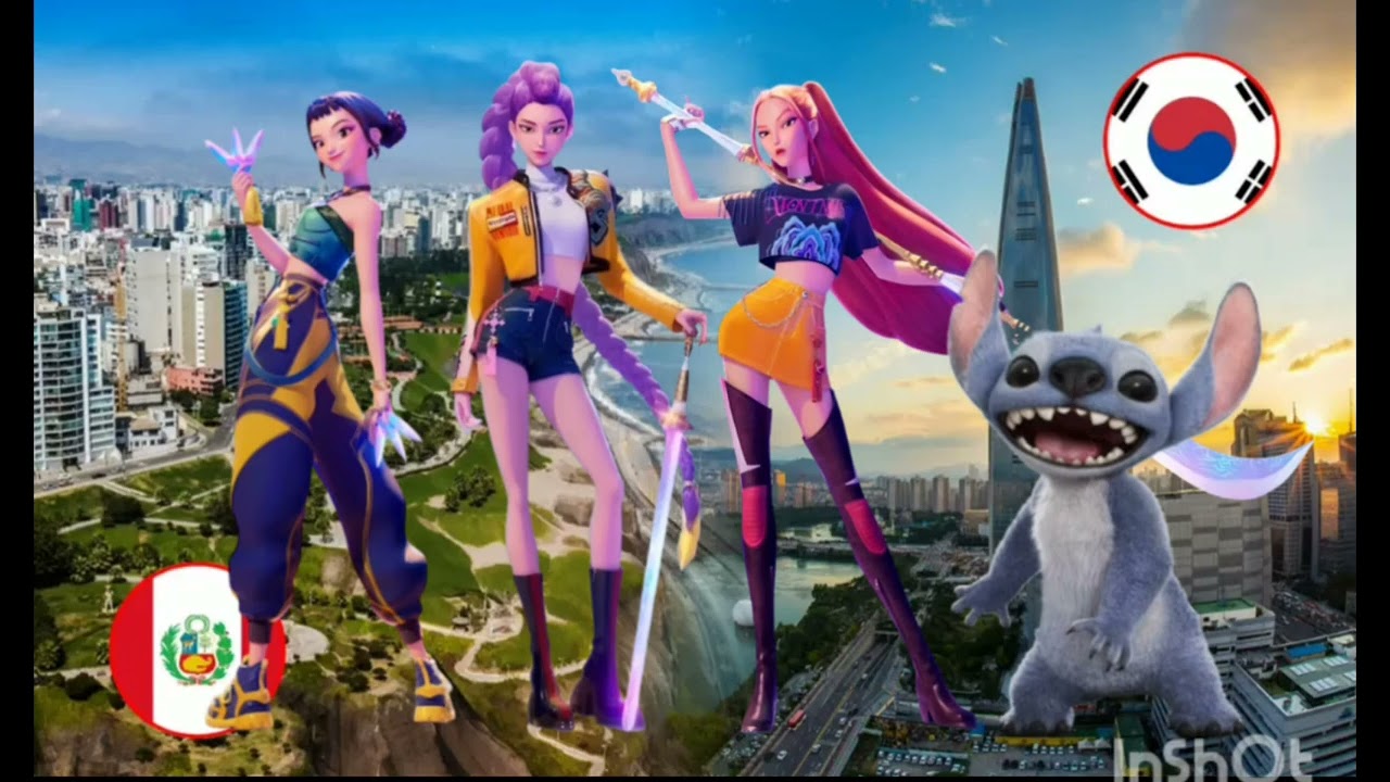 Stitch y Huntrix: La Serie (LATAM Airlines)