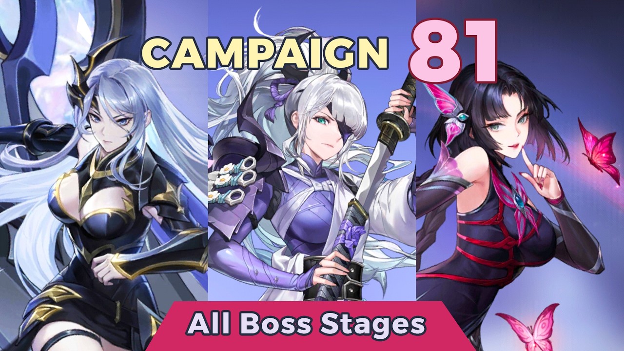 Campaign 81 All Boss Stages |Mobile Legends: Adventure