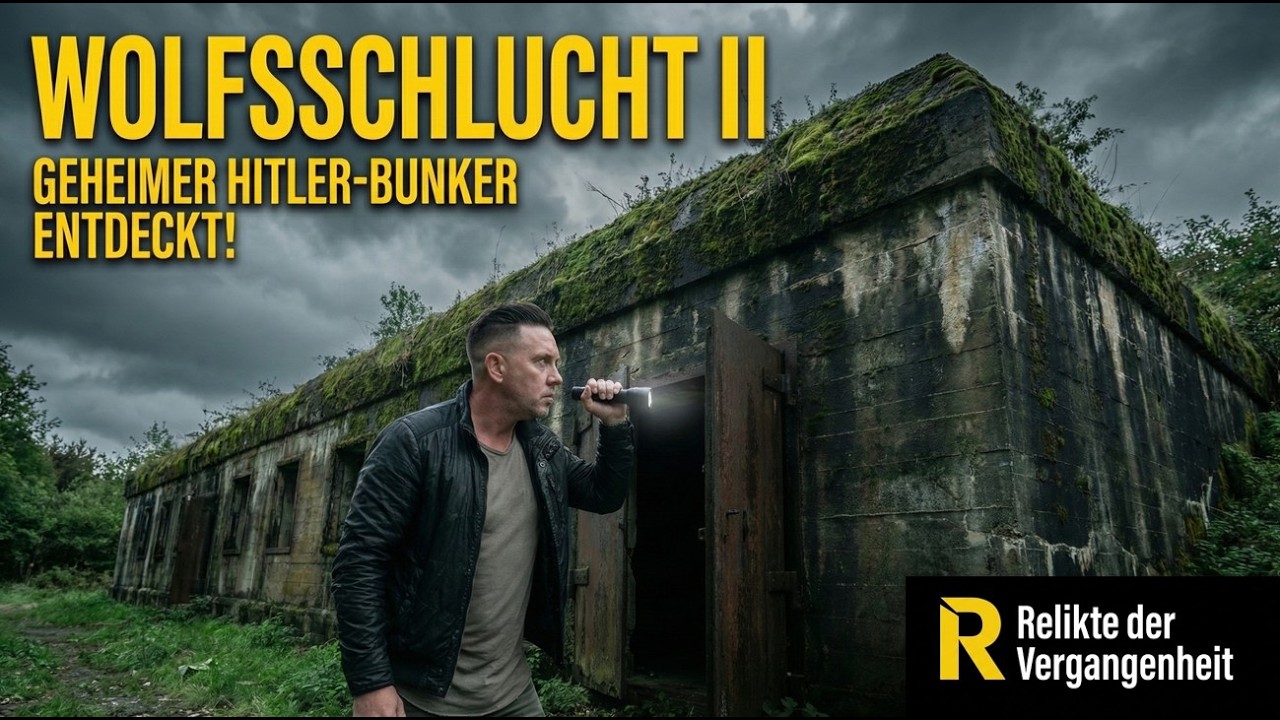 Wir finden die privaten Räume von Hitlers Bunker Wolfsschlucht 2