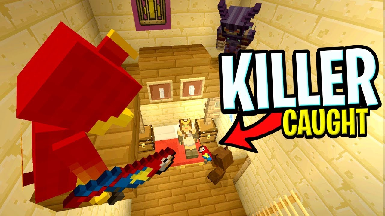 CATCHING THE KILLER IN THE ACT !! : Minecraft Murder Mystery 2