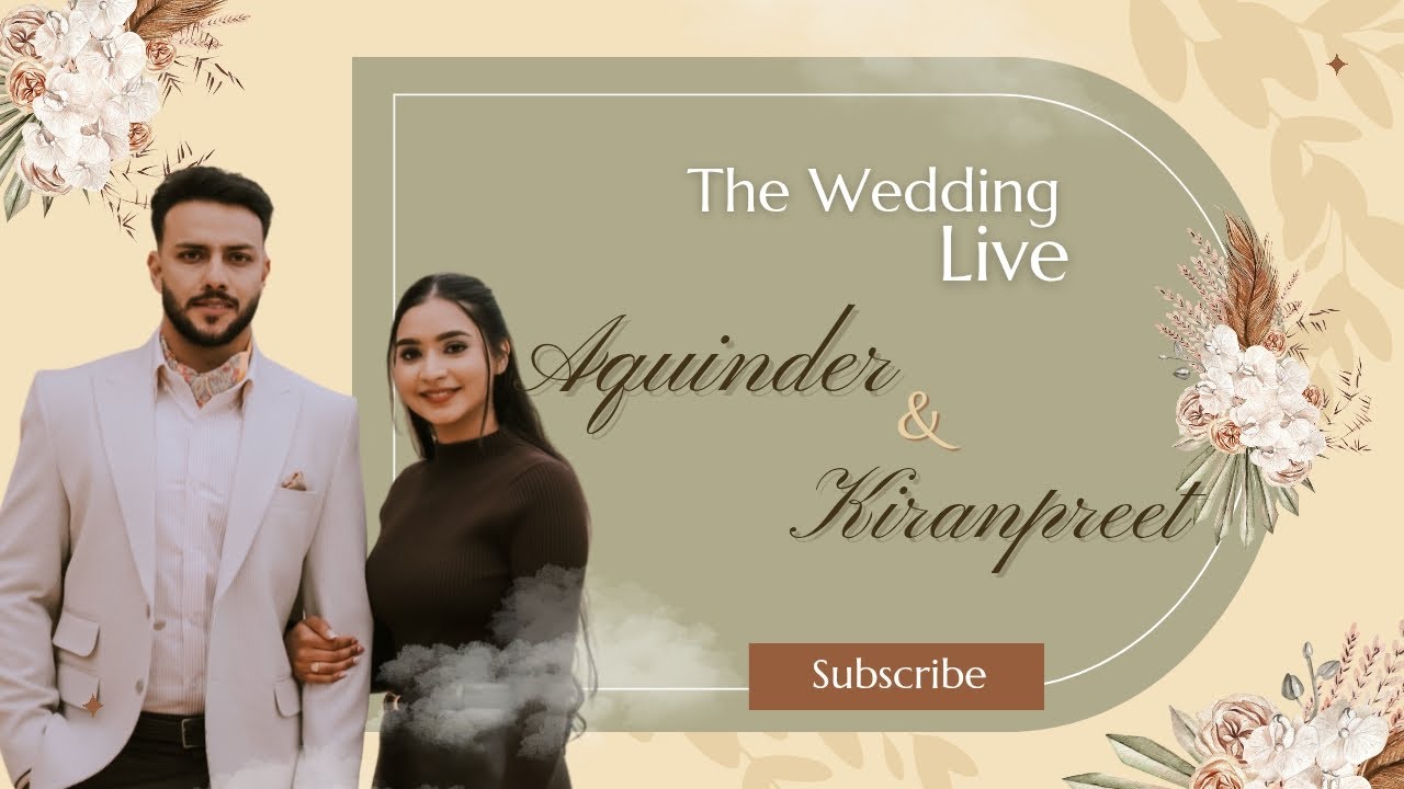 Wedding LIVE // AQUINDER SINGH ❤️ KIRANPREET KAUR // GEE KAY PHOTOGRAPHY JAGRAON