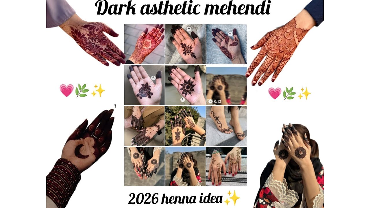 2026 new mehendi desing👀🌿 💗|| dark mehendi design✨||asthetic henna|| simple mehendi desing 💗✨#mehndi