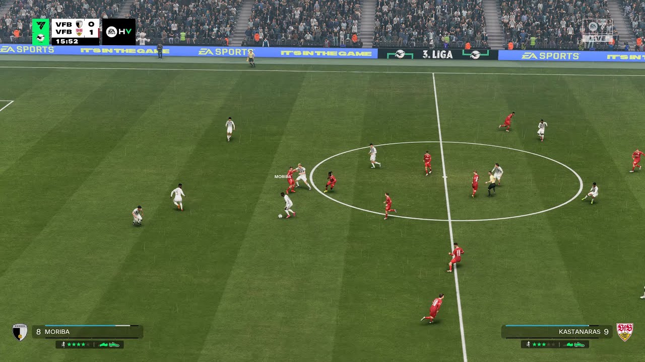 EA SPORTS FC 26 | Manager Career | Season 2025-26 | 3. Liga | VfB Königsberg v VfB Stuttgart II