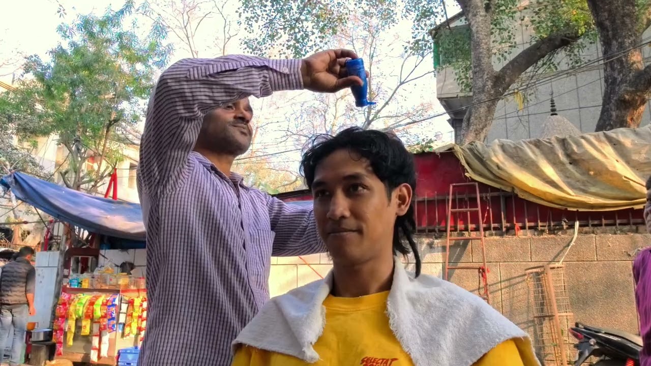 Madhav salon! The best of street Madhav barber @madhavbarber @wanderMSG
