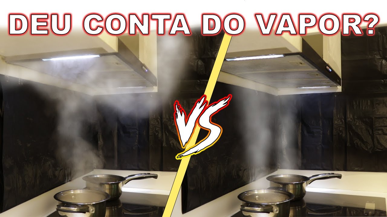 Teste Depurador Coifa Compact Fogatti Slim Testando na pratica /Corrigindo meu Erro