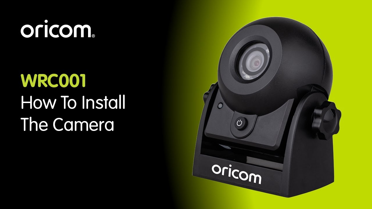 Oricom FAQ - WRC001 Wireless Reversing Camera - How easy is it to install?