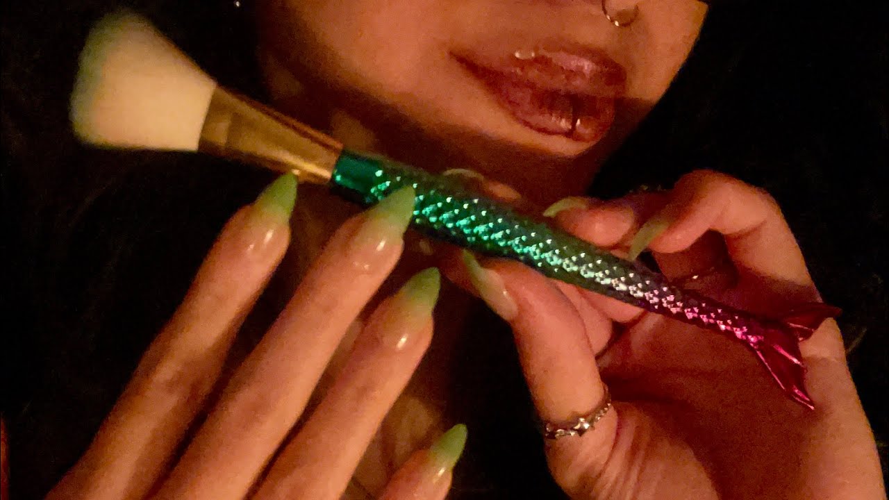 asmr | tingly mermaid brush sounds 💖 (lo-fi, no talk)