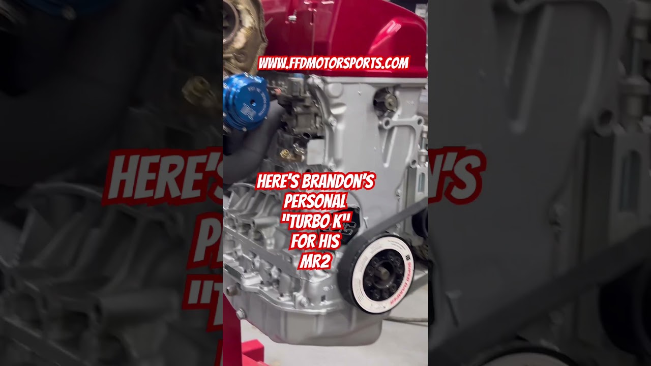 Turbo K Series gotowy do akcji #honda #kswap #mr2