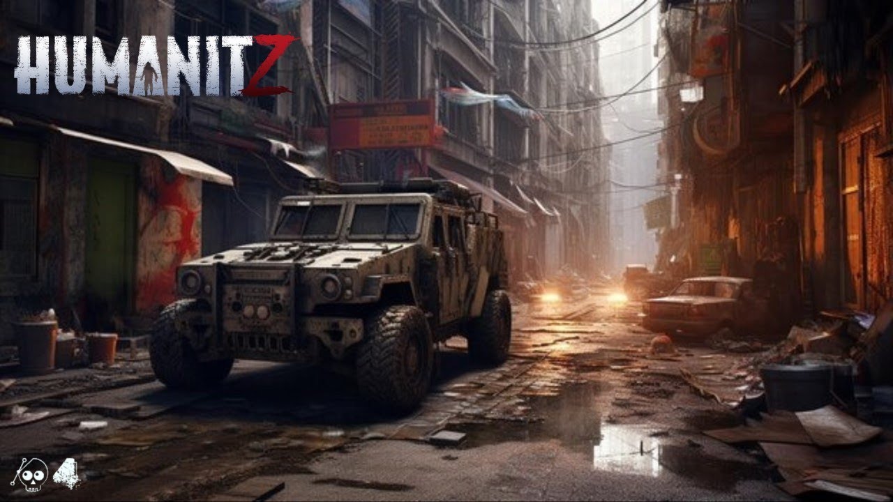 ( Permadeath ) Stealing an Armoured Vehicle! Humanitz Episode 4 - Restoring the APC