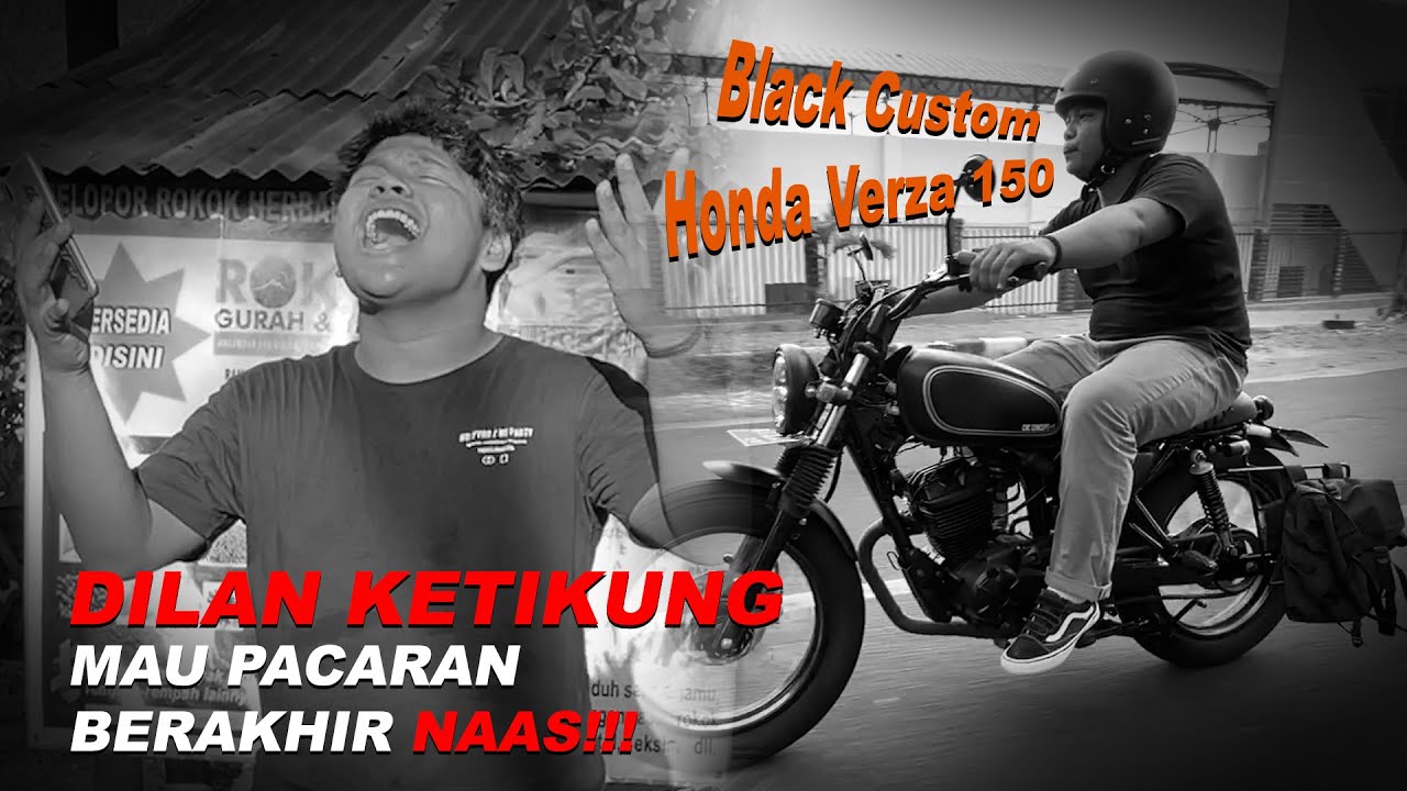 CUSTOM ala W175 basic HONDA VERZA 150 ?? VIRAL DIPAKAI DILAN DEPOK !! GOKIL