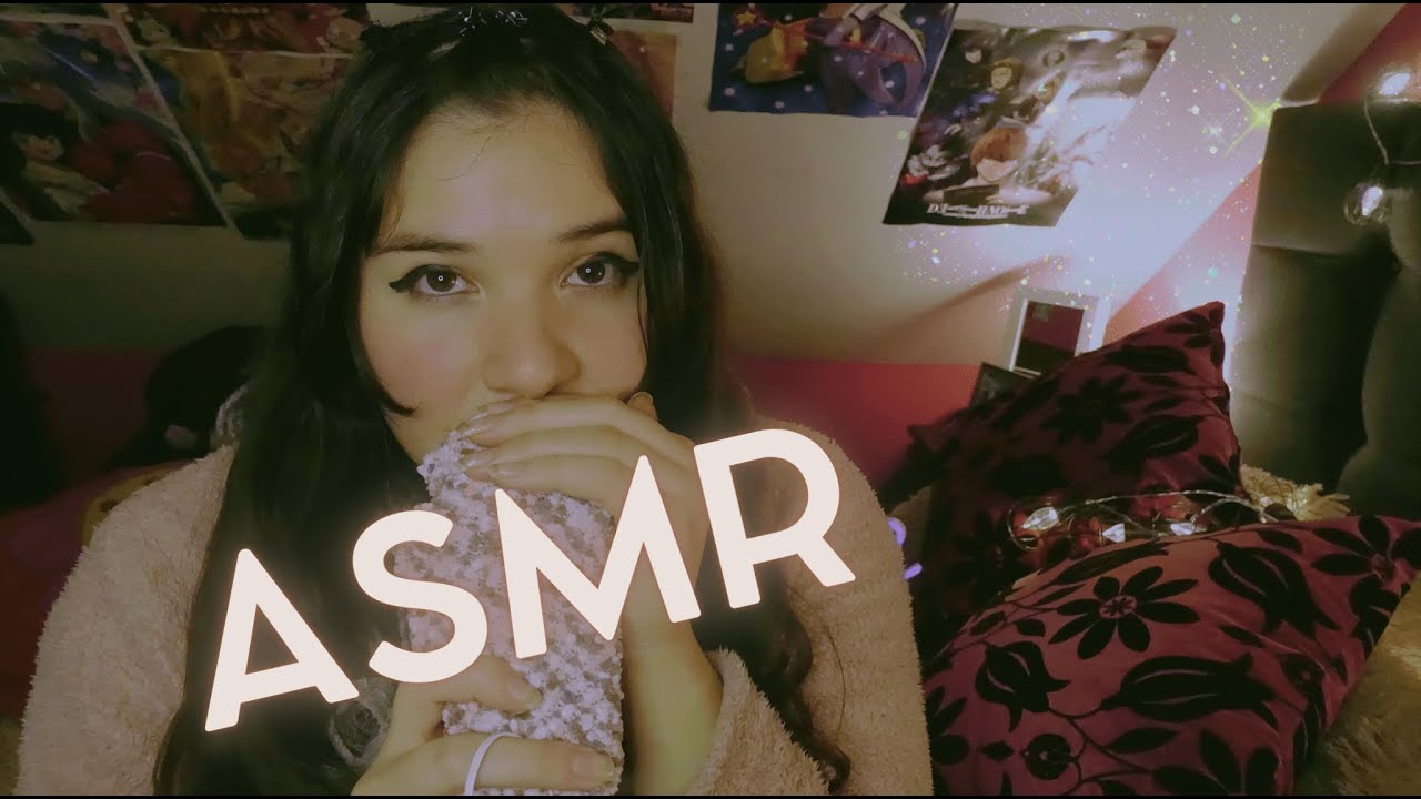 ASMR Inaudible/ Ininteligible💜: Te dormirás en 10 MINUTOS (susurros con RUIDO BLANCO)